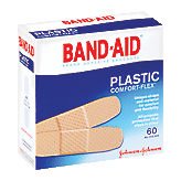 Johnson & Johnson Band-Aid plastic strips; plastic bandages, all one size Left Picture